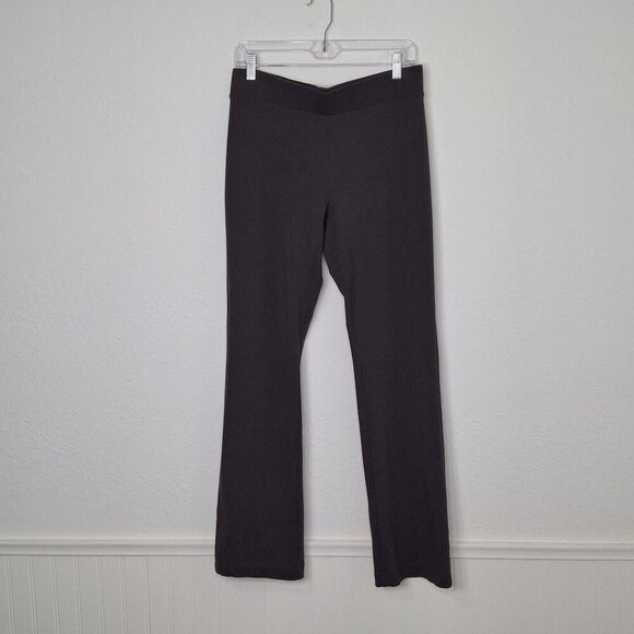 J Jill Boot Cut Leggings Sz S Elastic Waist Stretch Pima Modal Minimalist Gray - Picture 1 of 14